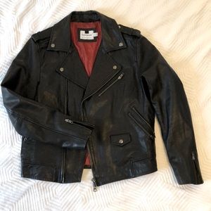Topman men’s leather jacket
